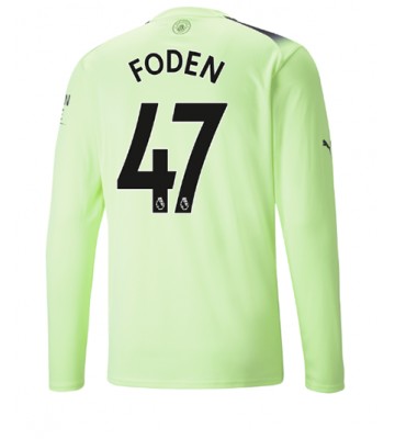 Manchester City Phil Foden #47 Tredjedrakt 2022-23 Langermet